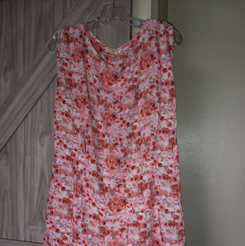 Floral dress size 8 fde la passion